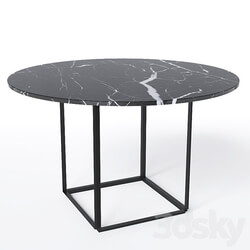 Table - OM New Works _ Florence Dining Table - Ø 120 cm Marble Table Top 