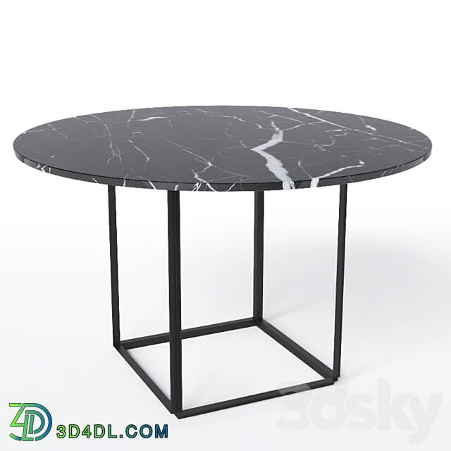 Table - OM New Works _ Florence Dining Table - Ø 120 cm Marble Table Top