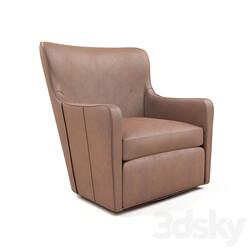 Hooker Furniture Living Room Hess Swivel Chair 