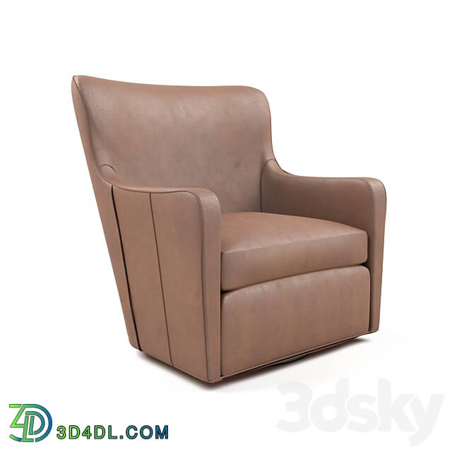 Hooker Furniture Living Room Hess Swivel Chair