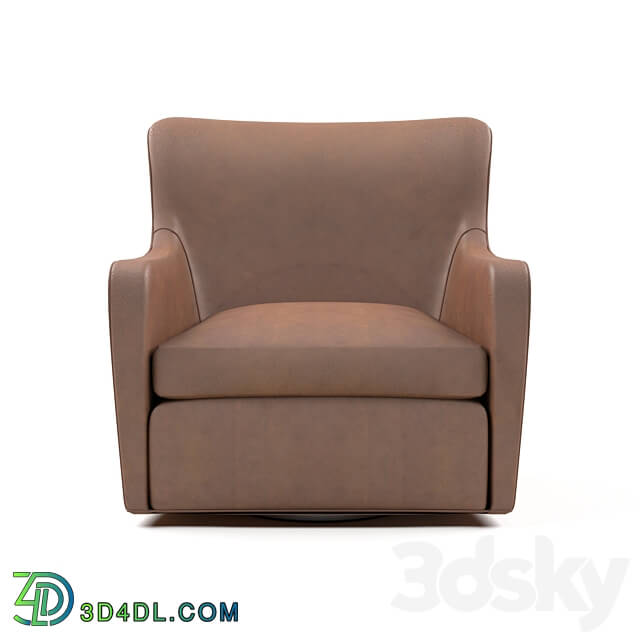 Hooker Furniture Living Room Hess Swivel Chair