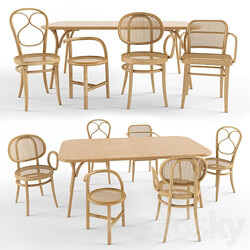 Table _ Chair - Thonet Tables and Chairs 