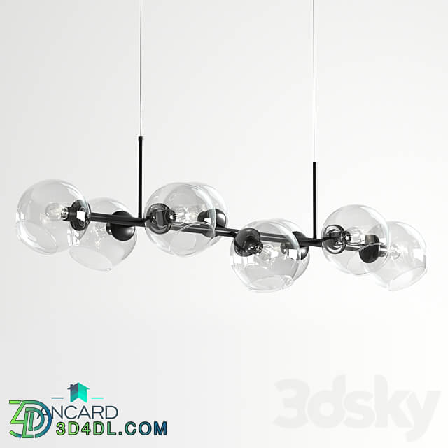 Pendant light - Chandelier 8 lights by Ancard