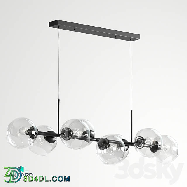 Pendant light - Chandelier 8 lights by Ancard