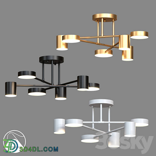 Ceiling lamp - LampsShop.ru PL3068 Chandelier Attractive Loft