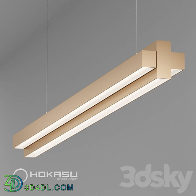 Pendant light - Linear lamp HOKASU Brick