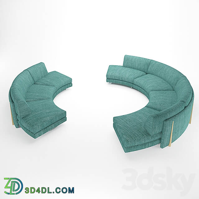 Round sofa