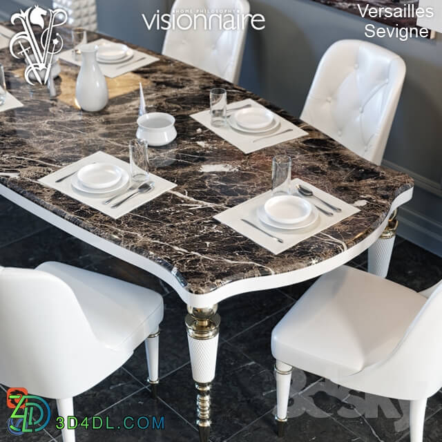 Table _ Chair - VISIONNAIRE Versailles _ Sevigne