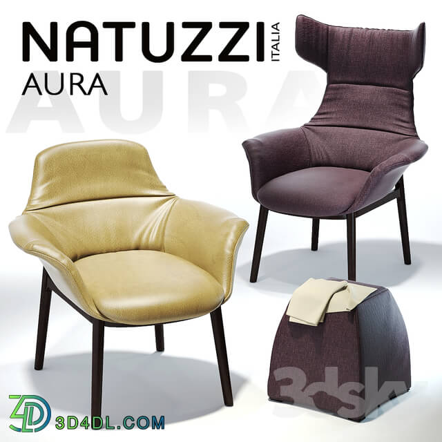 Arm chair - Natuzzi Aura