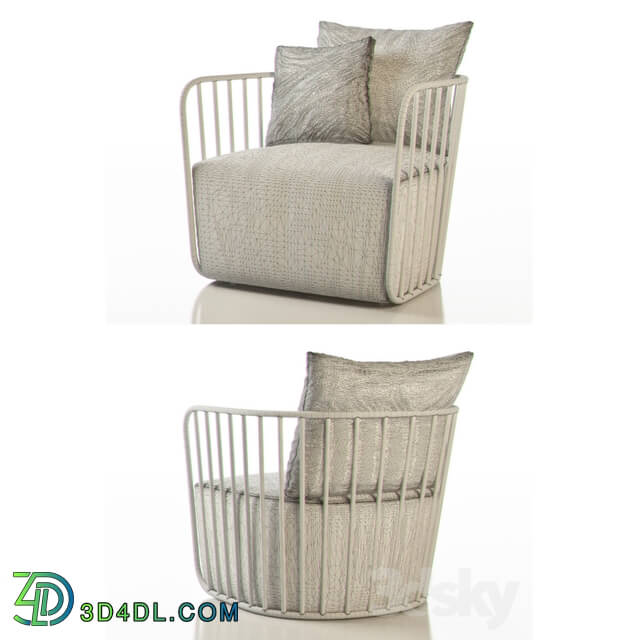 Arm chair - Phase - Bride__39_s Veil Lounge Chair