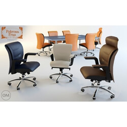 Office furniture - Poltrona Frau Office seating collections 