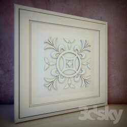 Decorative plaster - Panel Sqr 