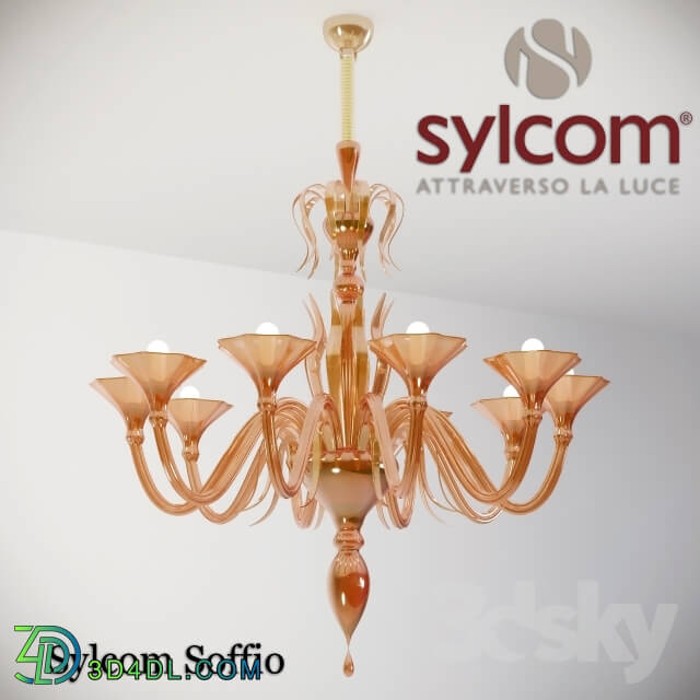 Ceiling light - Sylcom Soffio Pendant