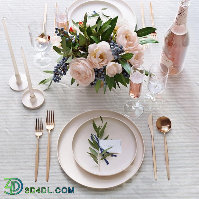 Tableware - Table setting 2