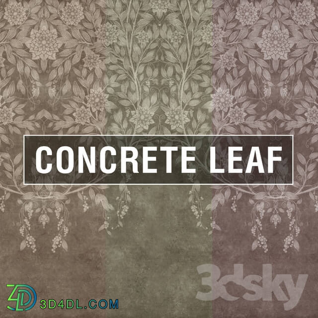 Wall covering - Factura _ Сoncrete Leaf