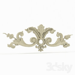 Decorative plaster - decor element 