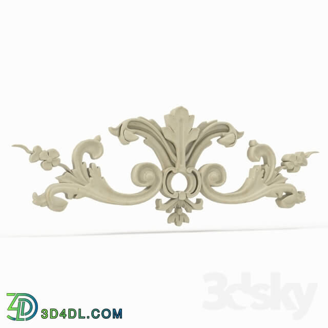 Decorative plaster - decor element