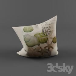 Pillows - Bright Home Sea Style Linen Pillow 