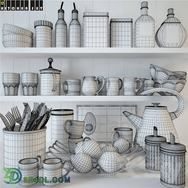 Other kitchen accessories - Kitchen Set 12