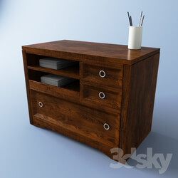 Sideboard _ Chest of drawer - Stand for files Kinsey 