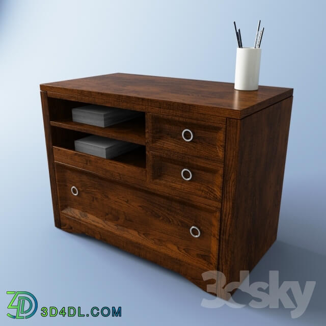 Sideboard _ Chest of drawer - Stand for files Kinsey