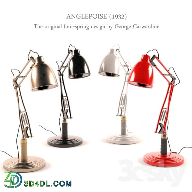 Table lamp - Anglepoise _1932_ four-spring