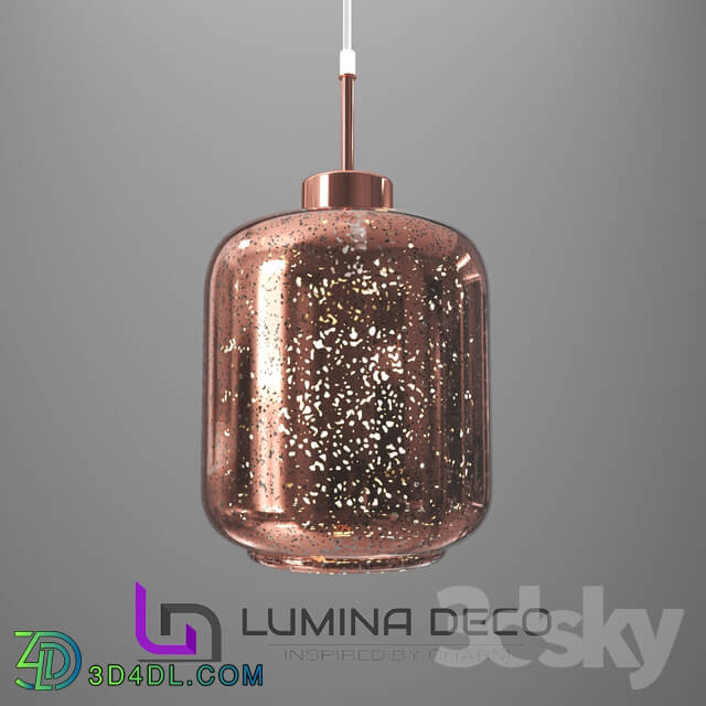 Ceiling light - _OM_ Pendant lamp Lumina Deco Alacosmo rose gold