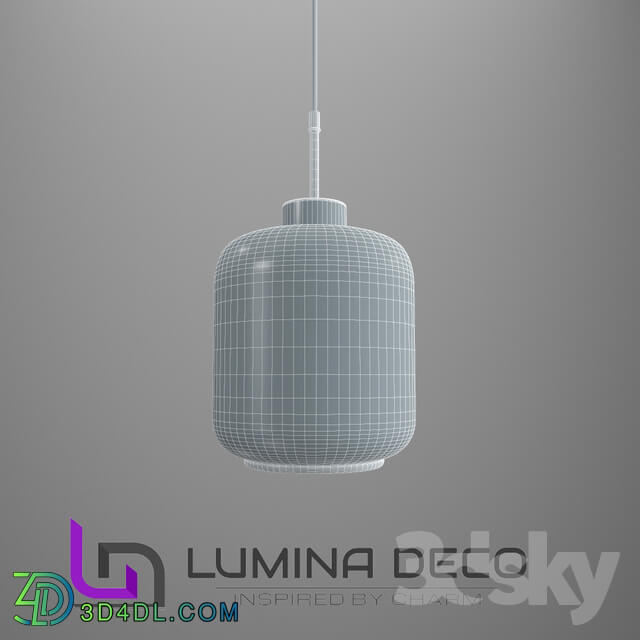 Ceiling light - _OM_ Pendant lamp Lumina Deco Alacosmo rose gold