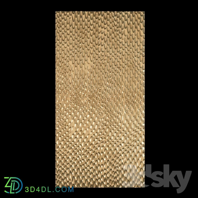 Decorative plaster - wall 3d panel decorative