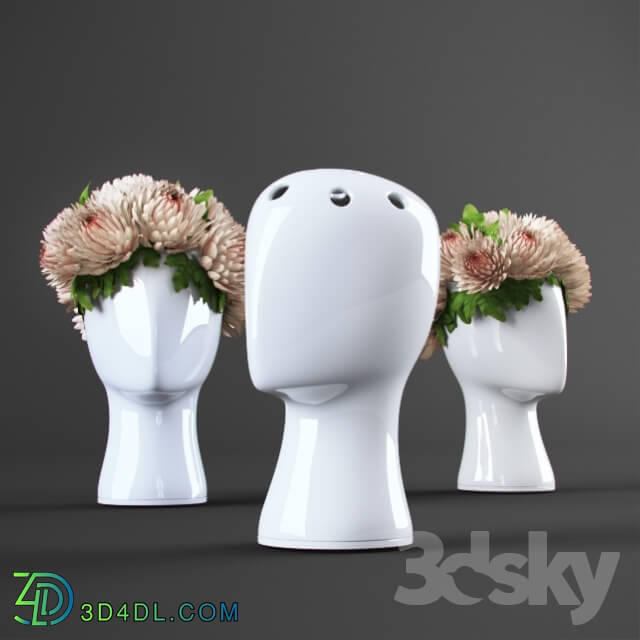 Vase - vase Flower Head