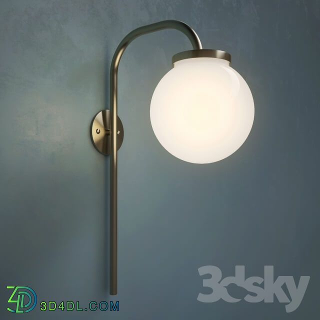 Wall light - Big Bulb Opal