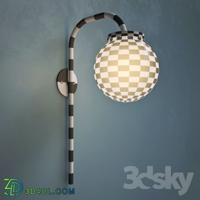 Wall light - Big Bulb Opal