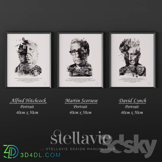 Frame - Stellavie Fine-Art-Print - Movie Director Portraits