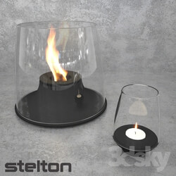 Other decorative objects - stelton _ Fuego Fuego firelight bio_Tealight holder 