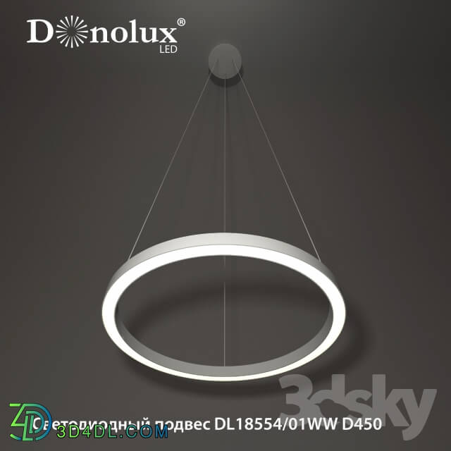 Ceiling light - LED suspension DL18554 _ 01WW D450