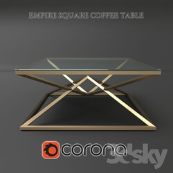 Table - EMPIRE SQUARE COFFEE TABLE 