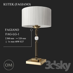 Table lamp - KUTEK _FAGIANO_ FAG-LG-1 