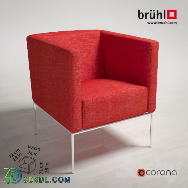 Arm chair - Armchair Bruhl Add1