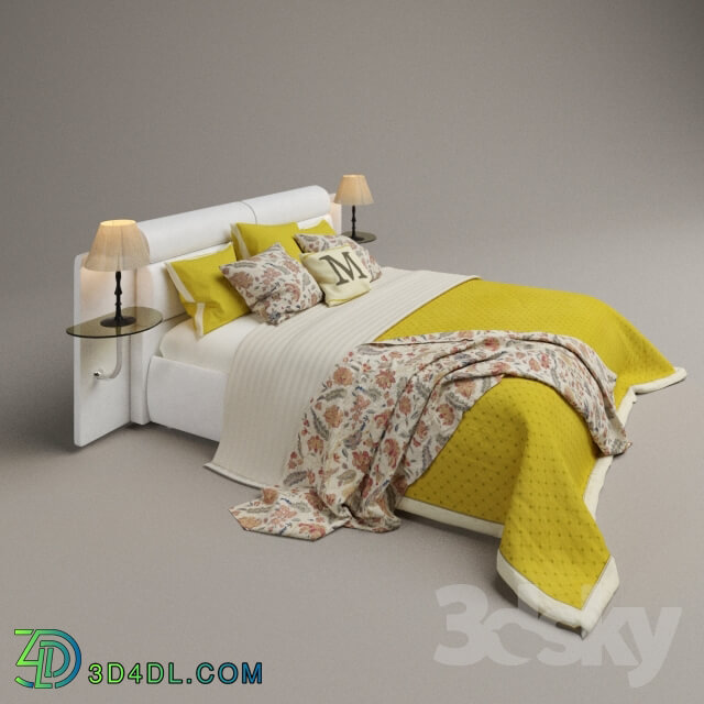 Bed - Bed _quot_DreamLand_Niagara-2_quot_ with the author__39_s bedding