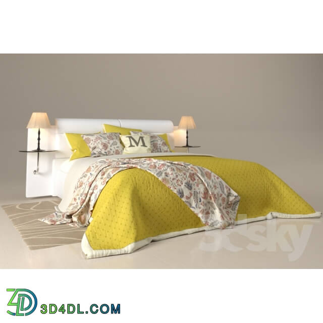 Bed - Bed _quot_DreamLand_Niagara-2_quot_ with the author__39_s bedding