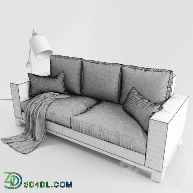 Sofa - Suede Sofa