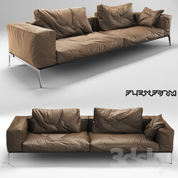 Sofa - Sofa Flexform Lifesteel 