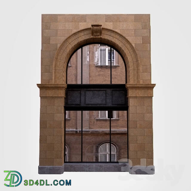 Other architectural elements - Classic window arc