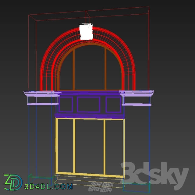 Other architectural elements - Classic window arc