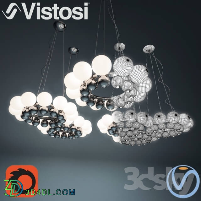 Ceiling light - Vistosi 24 Pearls