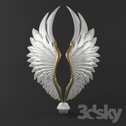 Sculpture - Angel wing 