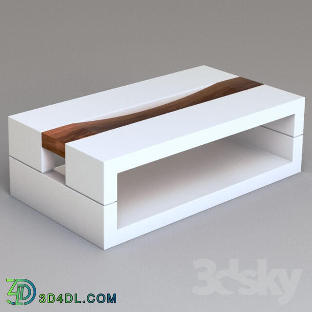 Table - White Coffee Table