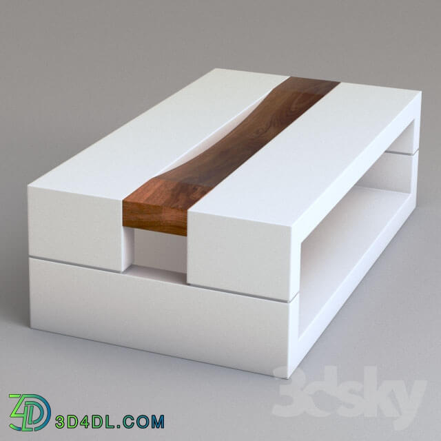 Table - White Coffee Table