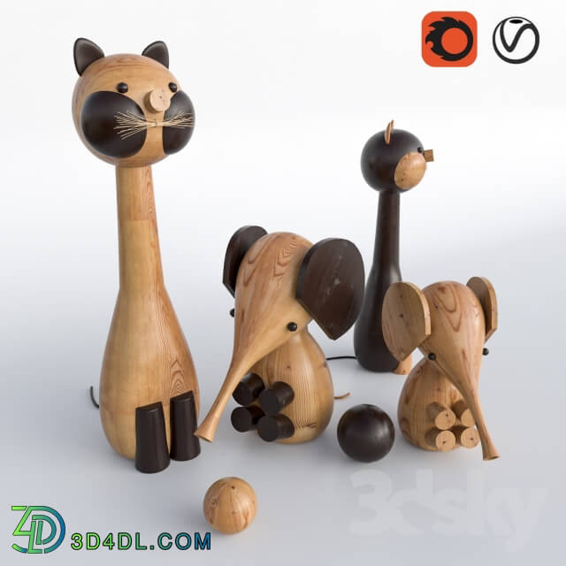 Toy - Toys made of wood