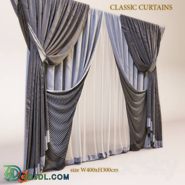 Curtain - Blind with classical V20